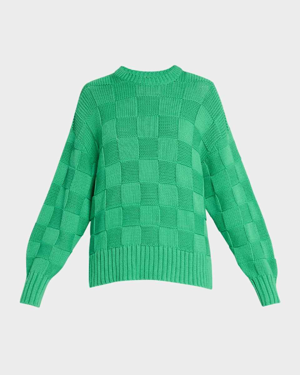Checker Cozy Crewneck Sweat